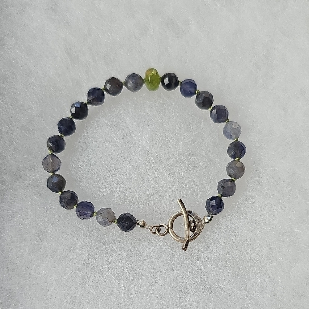 Gorgeous Blue and Green Beaded Bracelet from Unique Boutique in Manitou Springs,